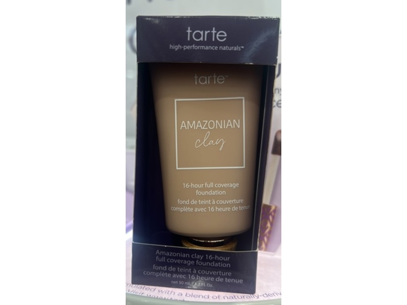 Tarte Amazonian Clay Foundation, 35H Medium Honey, 1.7 fl oz/50 mL