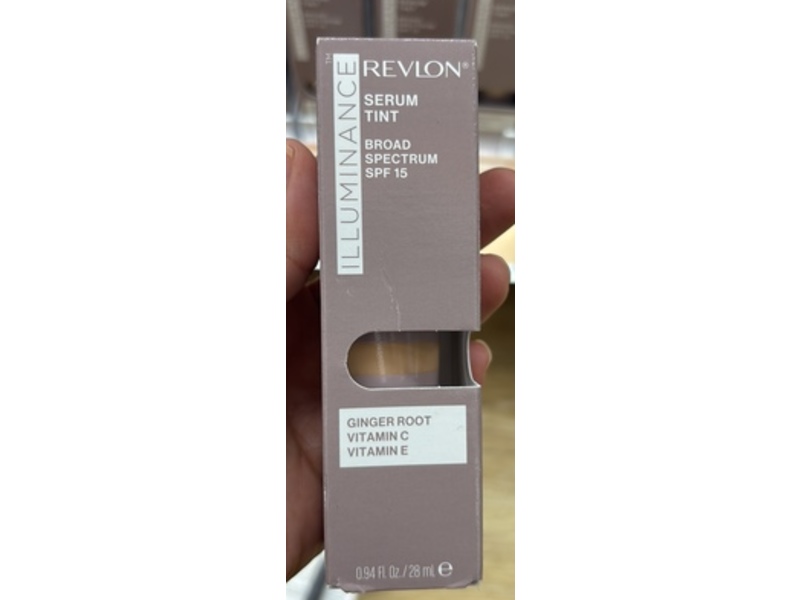 Revlon Illuminance Tinted Serum Foundation Sunscreen, SPF 15, 313 Light Tan, 0.94 fl oz./28 mL