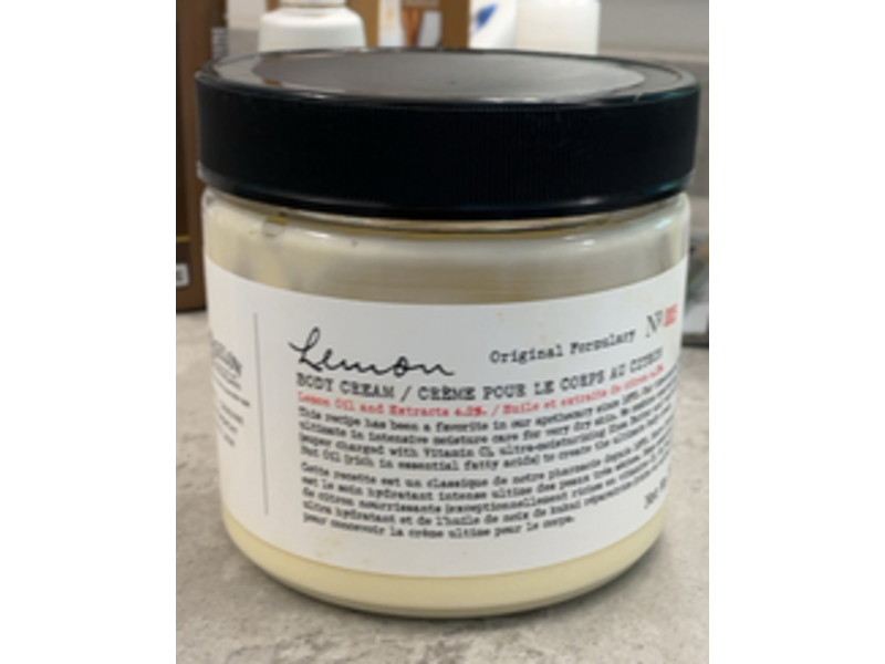 C.O. Bigelow Body Cream, Lemon, 32 fl oz/907 g