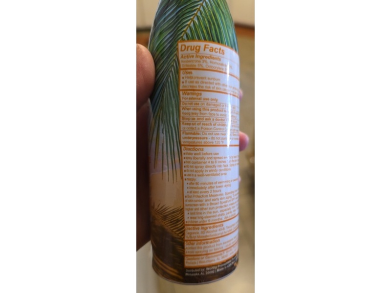 Carnival Adventures Sport Continuous Spray Sunscreen, SPF 50, 5.5 oz/156 g