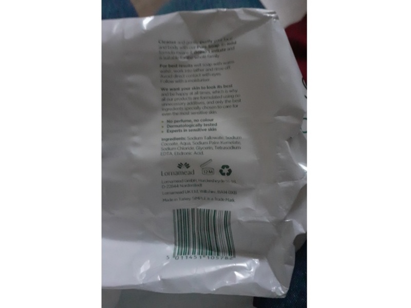 Simple Bar Soap, Pure, 120 g, 4 Count