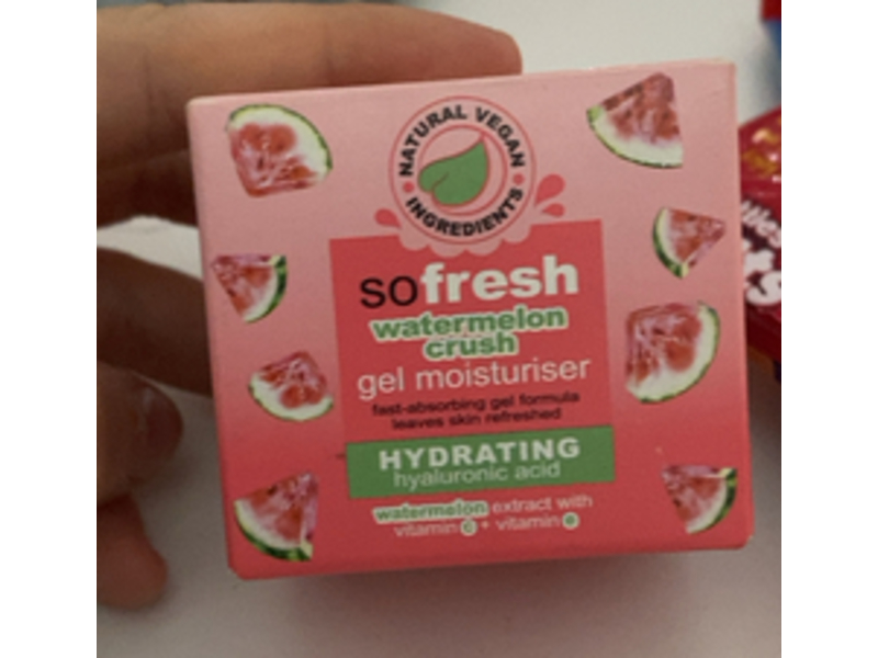 XBC So Fresh Watermelon Crush Gel Moisturizer, Hydrating ,
