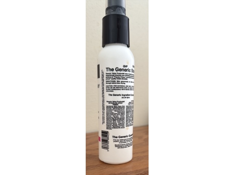 Generic Detangling Spray,Primer, 4 fl oz/118 mL