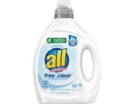 All Stainlifters Liquid Laundry Detergent, Free & Clear, 110 Loads, 82.5 fl oz/2.43 L - thumbnail 1
