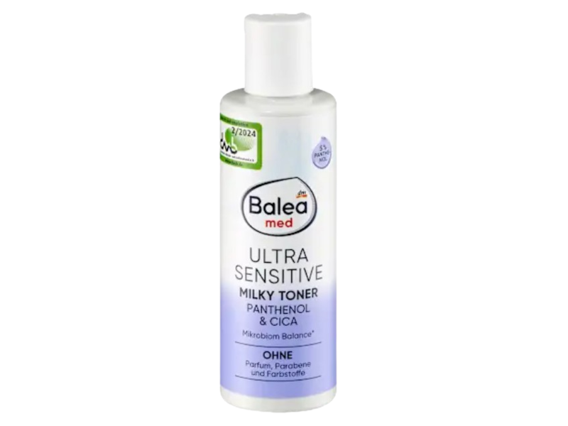 Dm Balea Med Ultra Sensitive Milky Toner, Panthenol & Cica, 100 mL