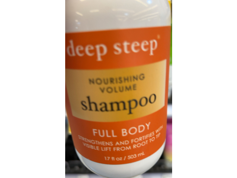 Deep SteepVolume Nourishing Volume Shampoo, 17 fl oz/503 mL