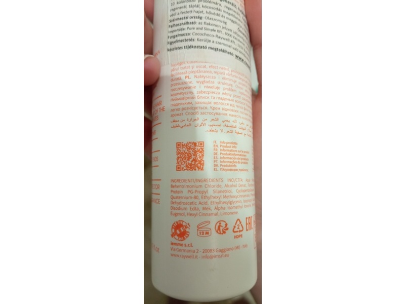 Raywell Nature Performer Bio Ten In One Hair Spray, 200 mL