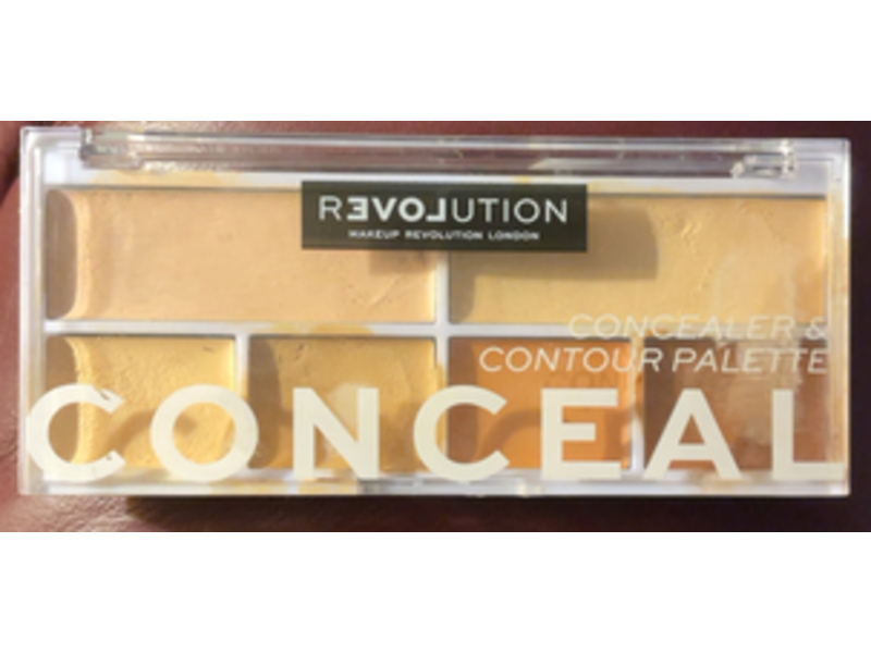 Revolution Conceal Me Palette, Light, 11.2 g