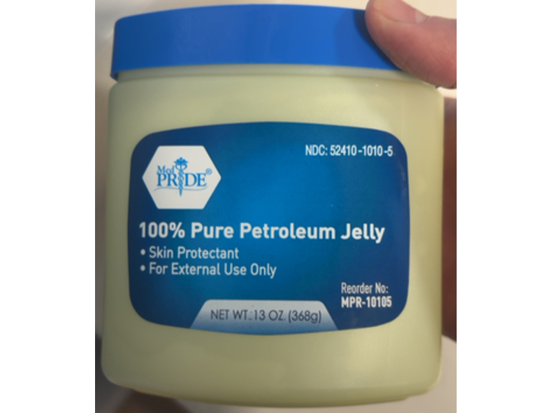 Med Pride 100% Pure Petroleum Jelly, 13 oz/368 g