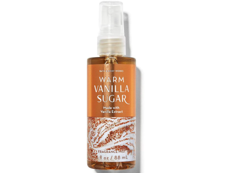 Bath & Body Works Fragrance Mist, Warm Vanilla Sugar, 3 fl oz/88 mL