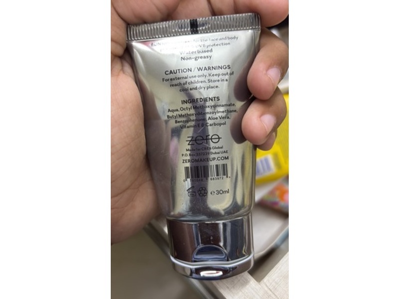 Zero Sun100 Sun Protection, SPF100 PA+++, 30 mL