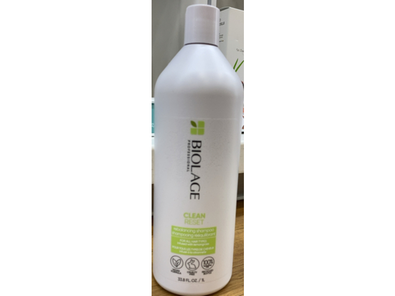 Biolage Rebalancing Shampoo, Clean Reset, 33.8 fl oz/1 L