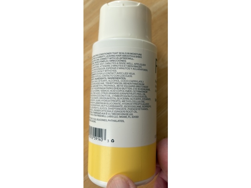Freewill Frizz Smoothing Conditioner, 8.5 fl oz/250 mL