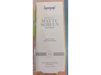 Supergoop Mineral Matte Screen Mattifying Face Sunscreen, Untinted SPF 40 PA+++, 1.5 fl oz/45 mL - thumbnail 2