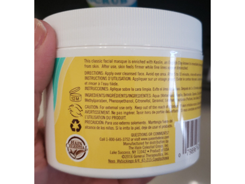 Queen Helene Mud Pack Masque, 12 oz/340 g, Pack Of 2