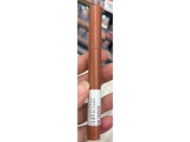 Maybelline Super Stay Ink Crayon Matte Lipstick, 160 Stop At Nothing, 0.04 oz