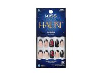 Kiss Haunt Press On Nails & Glue Kit, Glow In The Dark, 32 Nails, 0.07 oz/2 g - thumbnail 1