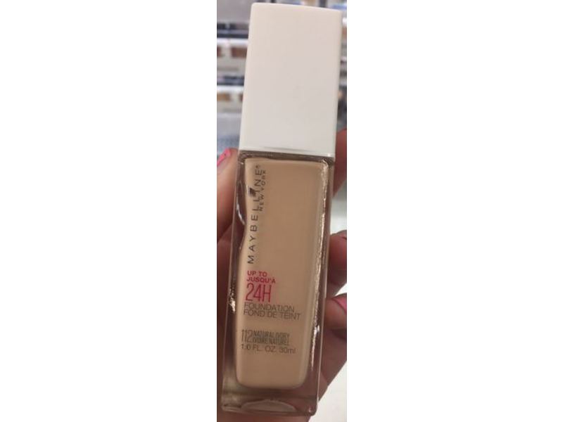 Maybelline New York Foundation, 112 Natural Ivory, 1 fl oz/30 mL