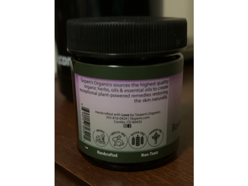 Taspen's Organics Restore & Revive Plus Calming Cream, 1.7 oz/48 g