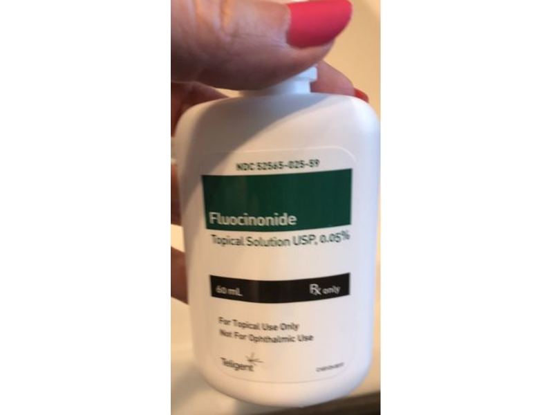 Fluocinonide Topical Solution USP 0.05%, 60 mL, Teligent (RX)
