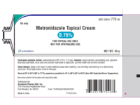 Metronidazole Topical Cream, 0.75%, 45 g, Aurobindo (RX) - thumbnail 1