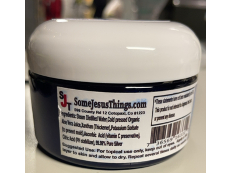 Superior Colloidal Silver Gel, Organic Aloe Vera, 4 fl oz