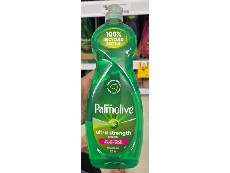 Palmolive Ultra Strength Original Dishwashing Liquid, 950 mL