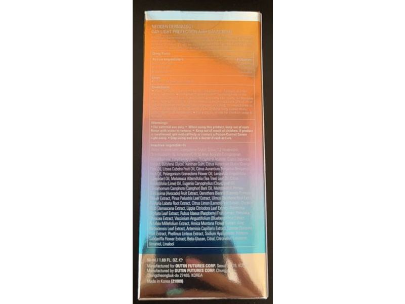 Dermalogy By Neogenlab Day Light Protection Airy Sunscreen, SPF 50, 1.69 fl oz/50 mL