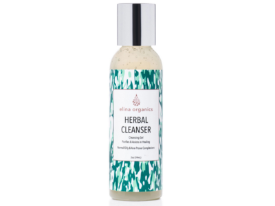 Elina Organics Herbal Cleanser Cleansingel, 2 oz/59 mL