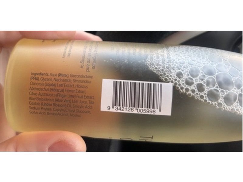 The Jojoba Company Daily Glow Exfoliating PHA Tonic, Niacinamide & Hibiscus, 4.2 fl oz/125 mL