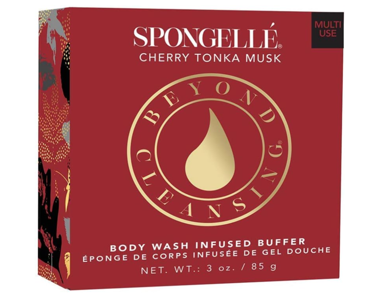Spongelle Cherry Tonka Musk Body Wash Buffer, 3 oz/85 g