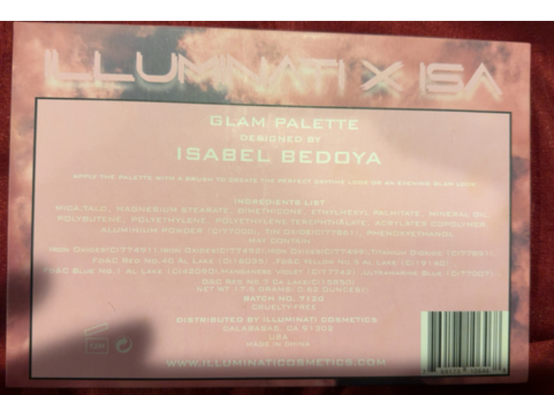 Illuminati X ISA Glam Palette