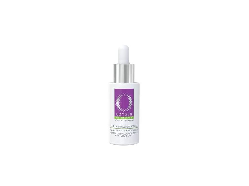 Oxygen Botanicals Super Firming Bakuchiol Serum, Squalane Oil + Bakuchiol, 1.0 fl oz/30mL