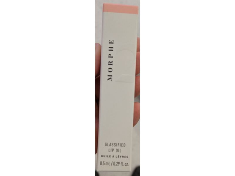 Morphe Glassified Lip Oil, Mirror Mirror, 0.29 fl oz/8.5 mL