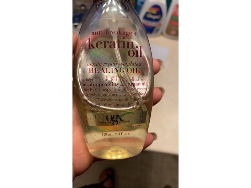 OGX Anti-Breakage Keratin Oil, 4 oz/118 mL