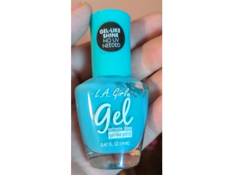 L.A. Girl Gel Extreme Shine Gel-Like Polish, Persuade GNL657, 0.47 fl oz/14 mL