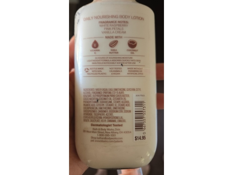 Bath & Body Works Body Lotion, Sun Blooms & Suede, 8 fl oz/236 mL