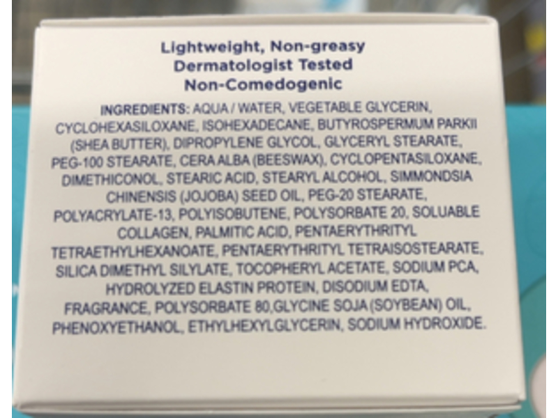 Equate Collagen Moisturizer Day/Night Cream,1.7 oz/48 g