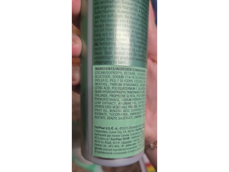 Joico Scalp Vitality Refreshing Shampoo, 10.1 fl oz/300 mL