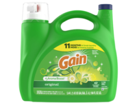 Gain + Aroma Boost Liquid Laundry Detergent, Original Scent, 128 Loads, 184 fl oz/5.44 L - thumbnail 1