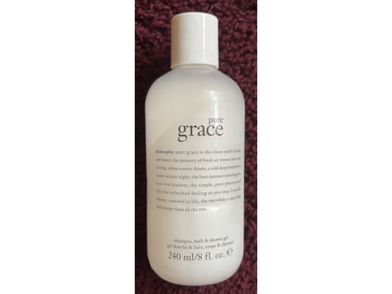 Philosophy Shampoo Bath & Shower Gel, Pure Grace,8 fl oz/240 mL