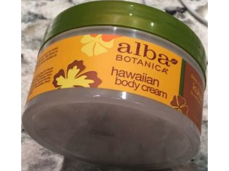 Alba Botanica Hawaiian Body Cream, Kukui Nut, 6.5 oz/184 g, Pack Of 2