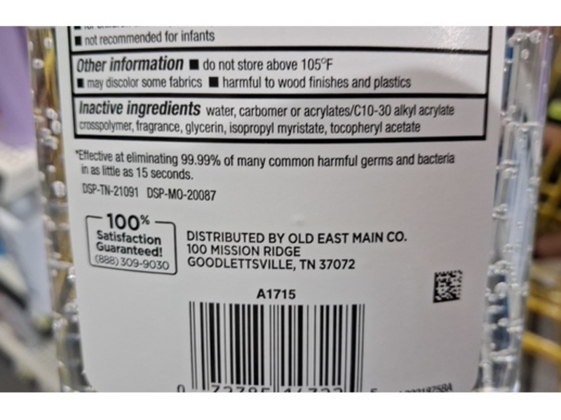 Studio Selection Moisturizing Hand Sanitizer, Original, 32 fl oz/946 mL