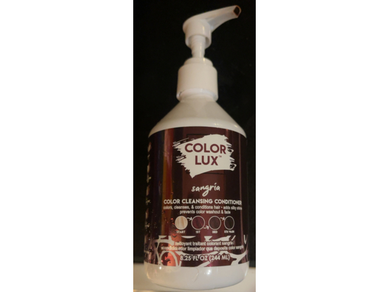 Color Lux Color Cleansing Conditioner, Sangria, 8.25 fl oz/244 mL