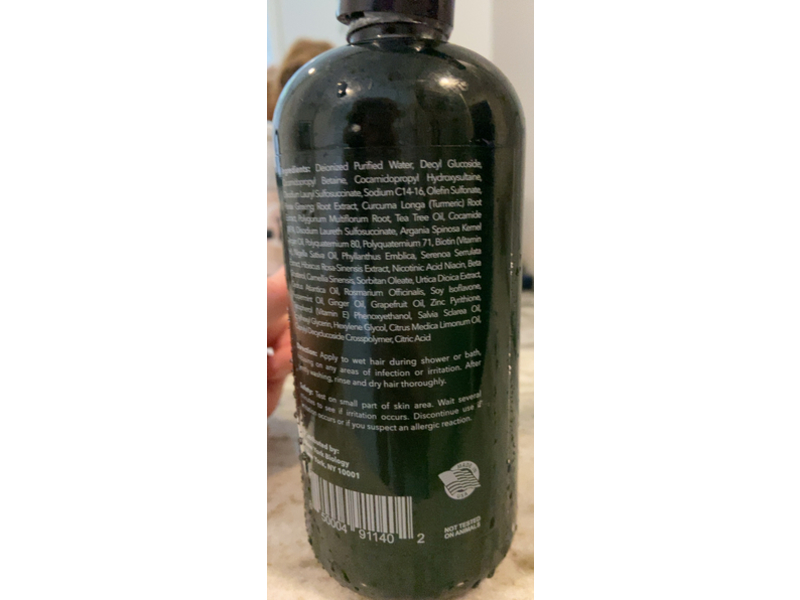 New York Biology The Ultimate Cosmeceuticals Tea Tree Shampoo, 16.9 fl oz/500 mL