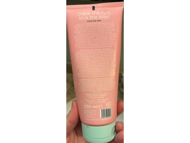 Curl Bites Volume & Hold Scrunching Gel, 200 mL