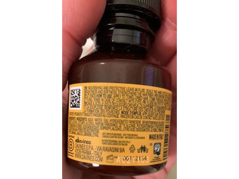 Davines Natural Tech Nourishing Keratin Sealer, 1.69 fl oz/50 mL