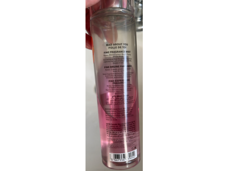 Bath & Body Works Fine Fragrance Mist, Mad About You, 8 fl oz/236 mL