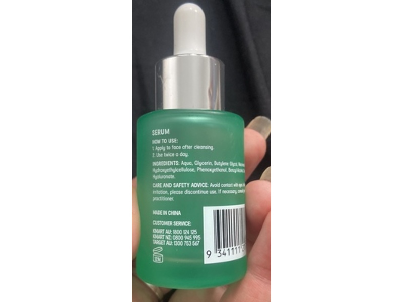 OXX Skincare Smoothing Serum, Niacinamide, Zinc PCA, 30 mL