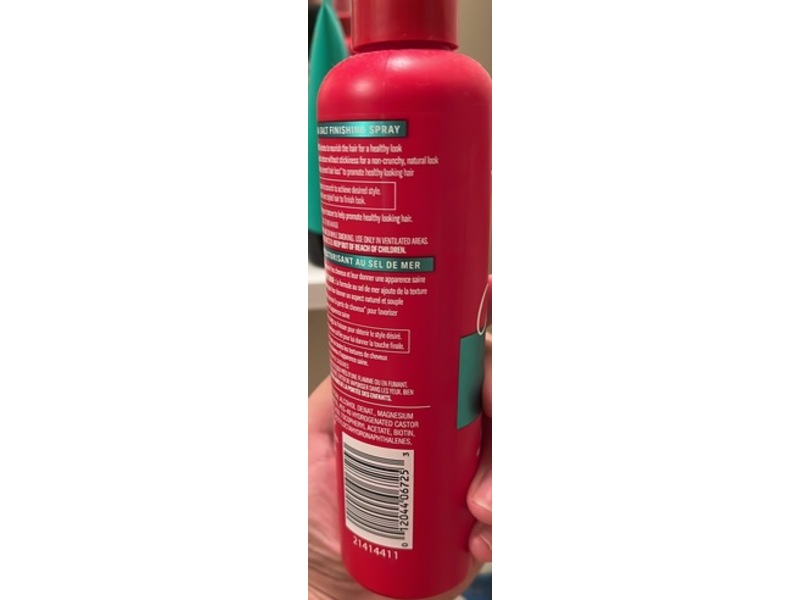 Old Spice Texturizing Finishing Spray, Sea Salt, Vitamin E & Biotin, 8.5 fl oz/251 mL